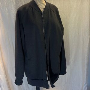 Classic grey zip sweater